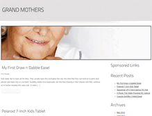 Tablet Screenshot of grandmothers.com